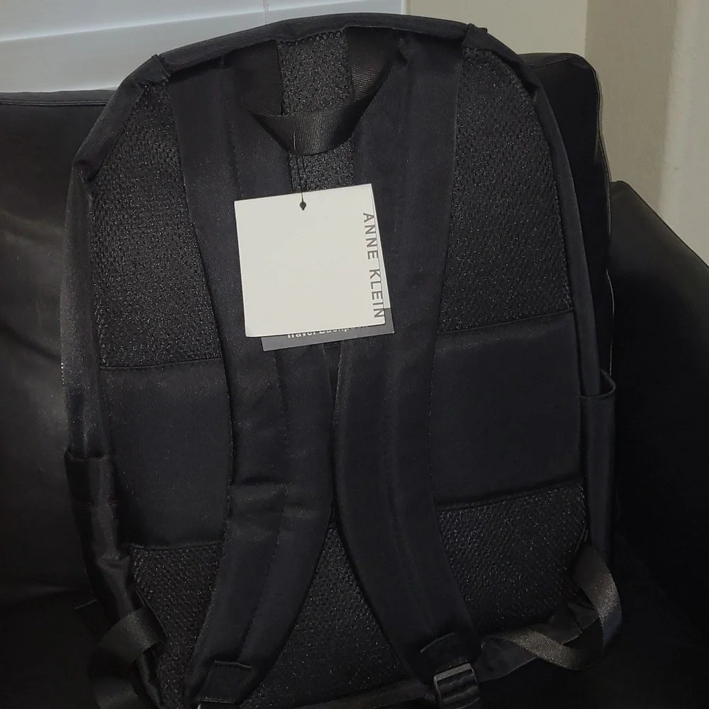 ANNE KLEIN Black Backpack